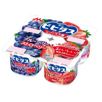 ビヒダスヨーグルト　ブルーベリー＋ストロベリー 4ポット