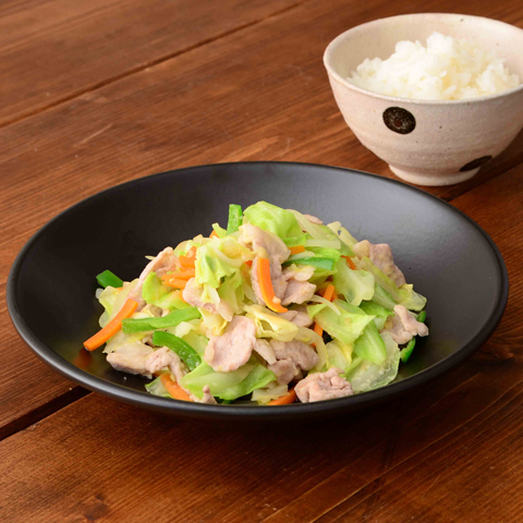 パルメで減塩 野菜炒め