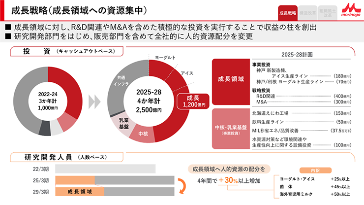 成長戦略(成長領域への資源集中)